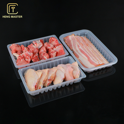 10 Compartments Soft Plastic Food Tray Dumpling Packaging