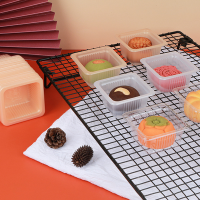 Hengmaster Plastic Mid Autumn Mooncake Tray Mini Packaging Disposable