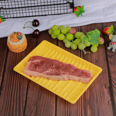 PET Disposable Plastic Fruit Tray 24*19*5 Cm Food Safety
