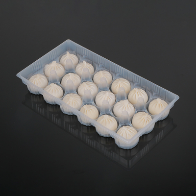Disposable PP Custom Small Square Plastic Tray Food Packaging