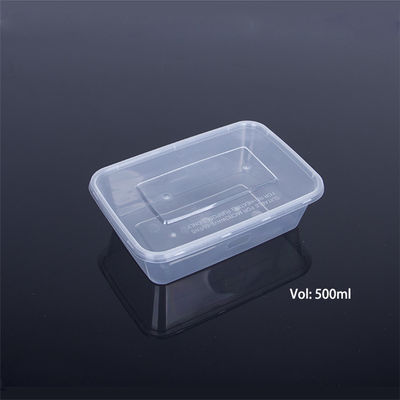 Square Clear 40mm Disposable Takeaway Containers