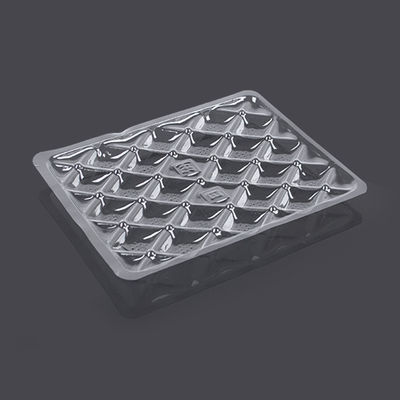 Square 15*10*1.5cm Plastic Food Tray Packaging