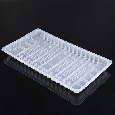 Virgin Food Grade PP 27*15*2cm Plastic Meat Packaging