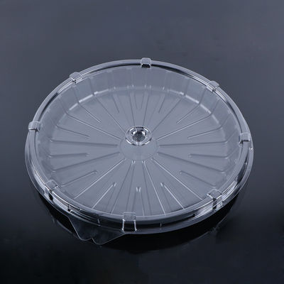 Round 27*3.3cm Disposable Plastic Blister Tray With Lid