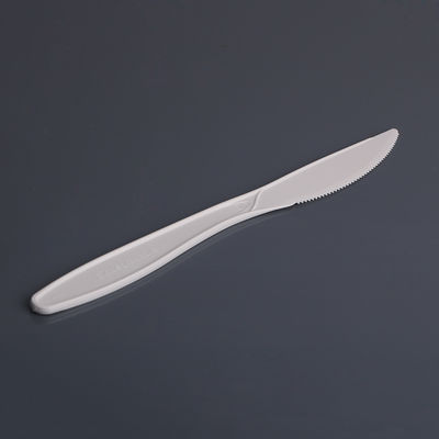 Pla Plastic Knife 18.5cm Biodegradable Disposable Tableware