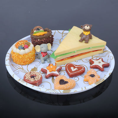 FDA Plastic Pastry Packaging 29x2cm Disposable Sushi Trays