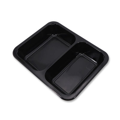 Food Grade CPET Plastic Trays For Airline Temperature Resistant
