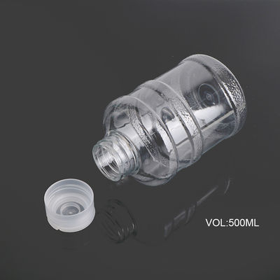 Pet Material Clear 400ml Small Empty Plastic Bottles
