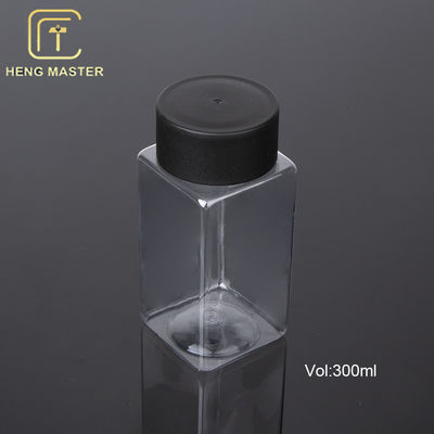 300ml Recycable Beverage Empty Plastic Bottles For Juice Boba Tea