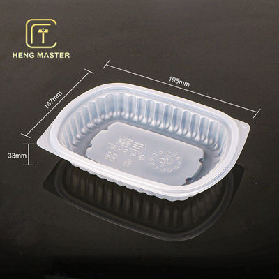 Eco Friendly Disposable Plastic Blister Tray Food Grade PP Tray