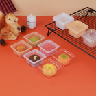 Disposable Mooncake PET/PP Plastic Blister Tray Food Grade Pastry Container