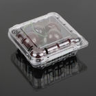 Rectangle 11.5*11*4cm Clear Clamshell Food Containers