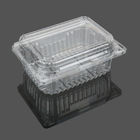 Transparent Big Clamshell Disposable Plastic Food Box