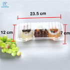 High Transparency 23.5x12x7cm Disposable Fruit Box