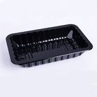 FDA Plastic Blister Supermarket Disposable Trays For Food