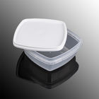 Food Preservation Microwavable Plastic Crisper 13*13*5cm