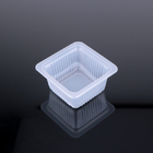 Disposable Food Grade 6.8*6.8*3.4cm Mooncake blister PP tray Plastic biscuit Pastry Box