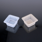 Disposable 6.8*6.8*3.4cm Mooncake Blister Tray PP Plastic Biscuit Pastry Box