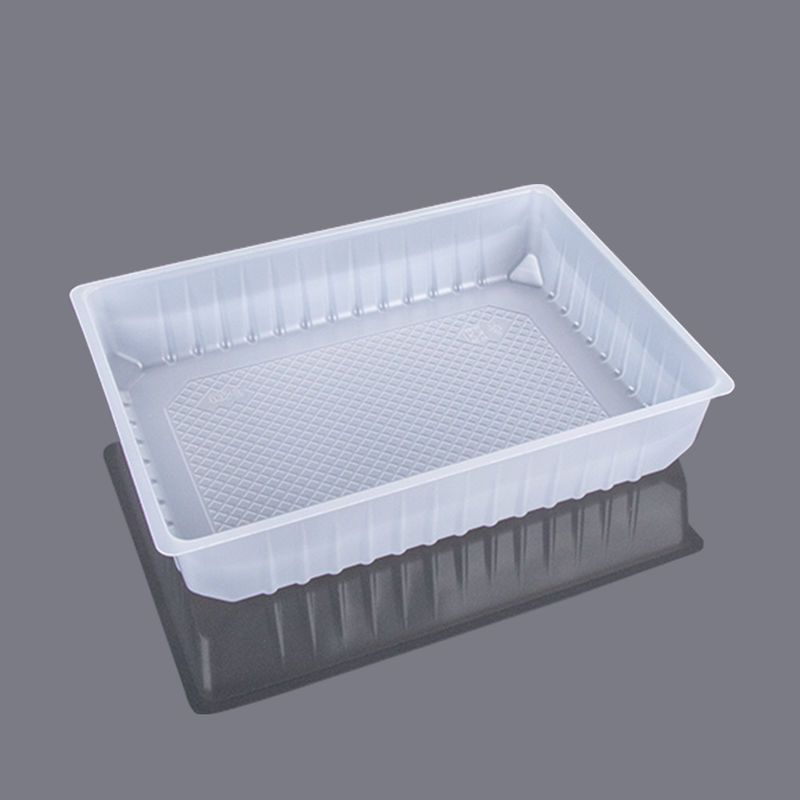White 0.65mm Food Grade Disposable Plastic Containers