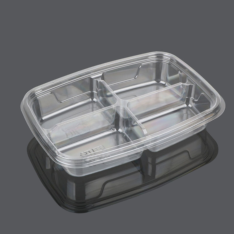 Food Packaging 4cm Disposable Plastic Fruit Containers