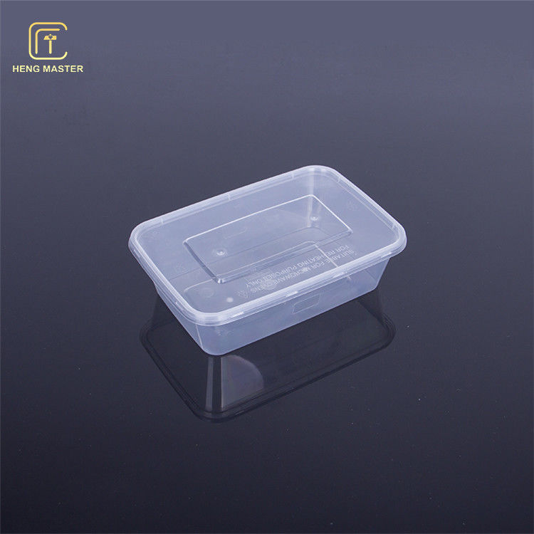 213*145*70mm 1500ml Disposable Plastic Lunch Box