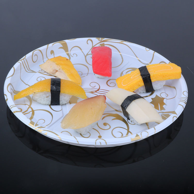25x2cm Plastic Pastry Packaging Disposable Sushi Trays