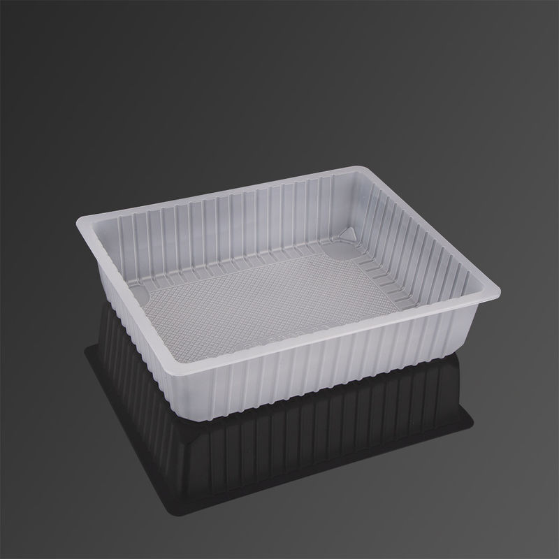 High Temperature Resistant Plastic Cookie Tray Packaging 21.5*17.5*5cm