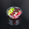 Round Clear Cookies Pastry Disposable Plastic Food Box Desserts Salads