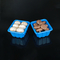 Hengmaster Plastic PET Disposable Packaging Tray Custom Blue And Clear