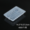 Frozen Food Plastic PP Supermarket Blister Packaging Tray Disposable