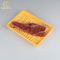 Hengmaster Plastic Disposable Vegetable Tray Yellow Color