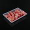 Transparent Disposable Frozen Food Packaging Trays For Chicken Meat Beef
