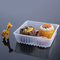 Supermarket Thermoform Plastic Trays Rectangle PP For Food