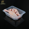 Supermarket Rectangle Roast Chicken Pork Meat Packaging Tray PP Disposable