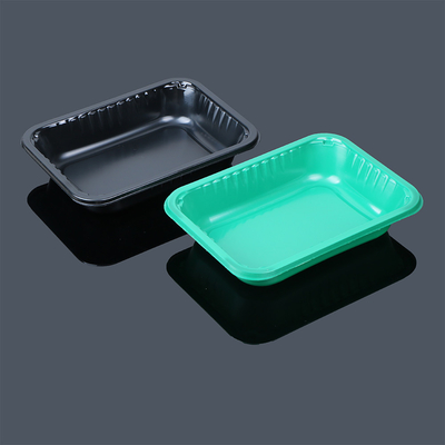 Disposable Recyclable Origin Black CPET Tray Food Packaging