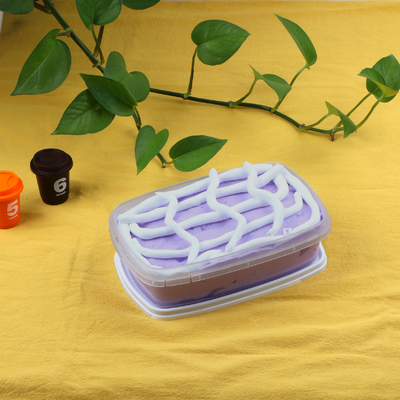 Frozen 650ml PP Square Household Large Capacity Food Crisper Container Box