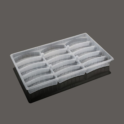 12.5cm Disposable Plastic Food Tray