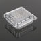 Rectangle 11.5*11*4cm Clear Clamshell Food Containers