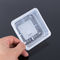 Square Transparent 6.5*6.5*3cm Mooncake Plastic Tray