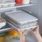 Refrigerator Plastic FDA Dumpling Storage Box With Lid