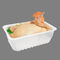 White Biodegradable 28*18*10cm Plastic Meat Packaging