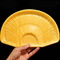 Wood Grain Color Salmon Disposable Plastic Meal Tray