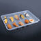 Food Grade Pp 35*25*3cm Disposable Compartment Tray