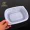 19.5*14.7*4.5cm Blister Packaging Tray Fresh Meat Fruit Frozen Pp Food Packing