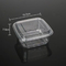 Pastry Preserved Fruits Square Clear Plastic To Go Containers For Bakery Cookie Boxes