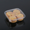 Transparent Square Plastic Pastry Contanier To Go For Bakery Cookies Cakes Packing